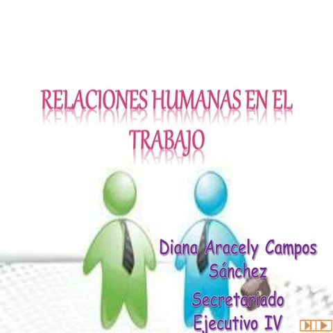 Relaciones Humanas En El Trabajo 