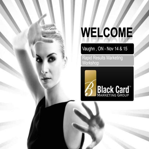 Rapid Results Marketing Workshop MC Slides