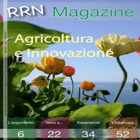Innovazione e Agricoltura - Rrn magazine 2013 7