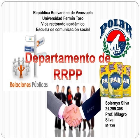 Departamento de RRPP | PPTX