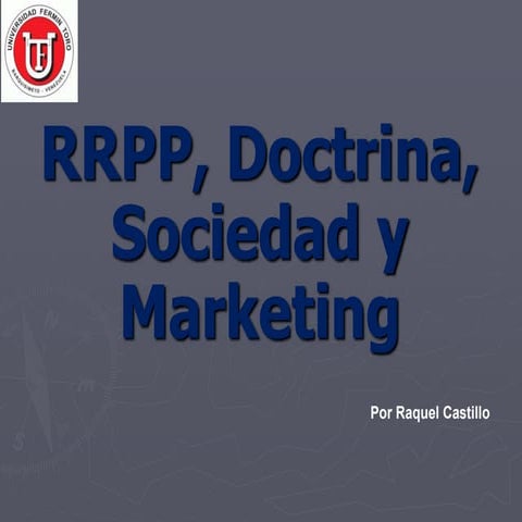 RRPP marketing y sociedad