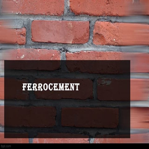 Ferrocement