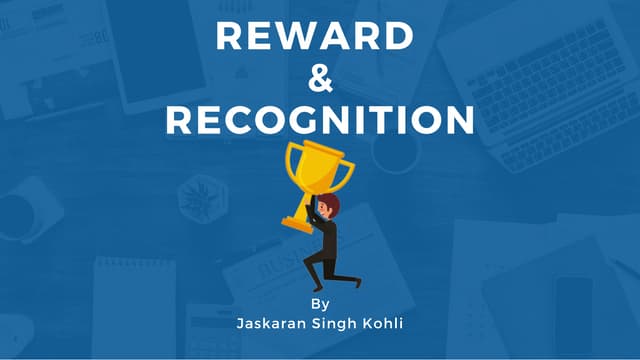 Reward and Recognition 