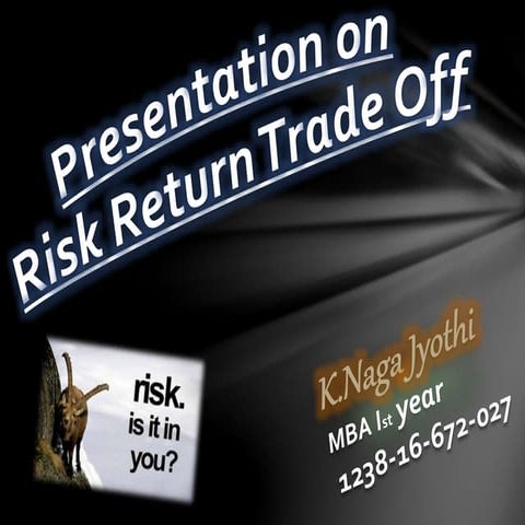 Risk Return Trade Off