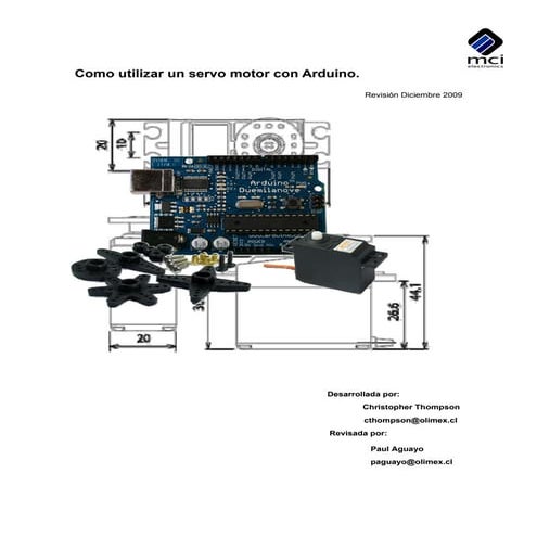 Guia mci   servo motor con arduino