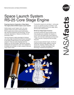 RS-25 Core Stage Engine