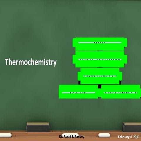 Fundamentals of Thermo-Chemistry