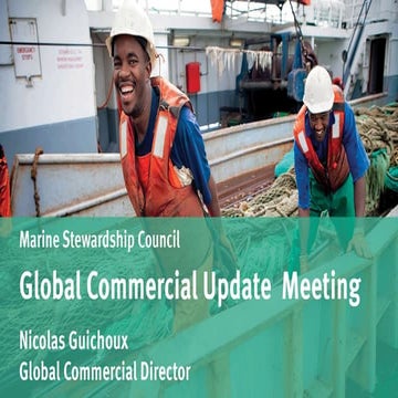 MSC Global Commercial Update from Seafood Expo Global 2015