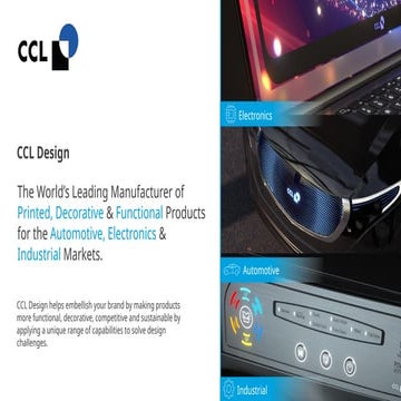 Comprehensive Overview of CCL Design's Global Manufacturing and ...