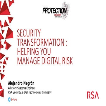 Security transformation: Helping you manage digital risk