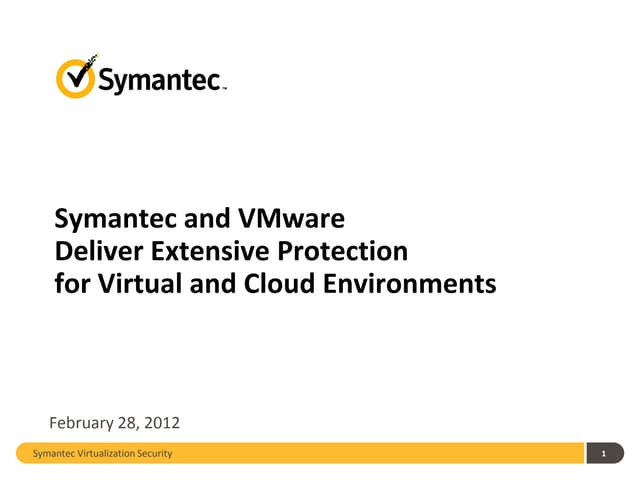 RSA 2012 Virtualization Security February 2012