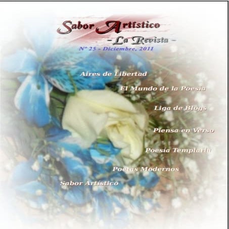 Rsa25 - Sabor Artistico, La Revista