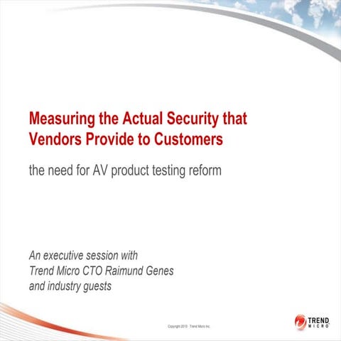 Measuring the Actual Security that Vendors Provide to Customers