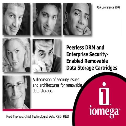Peerless DRM and Enterprise Security-Enabled Removable Data Storage Cartridges