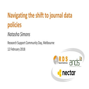 Rscd 2018 Journal policies - natasha simons