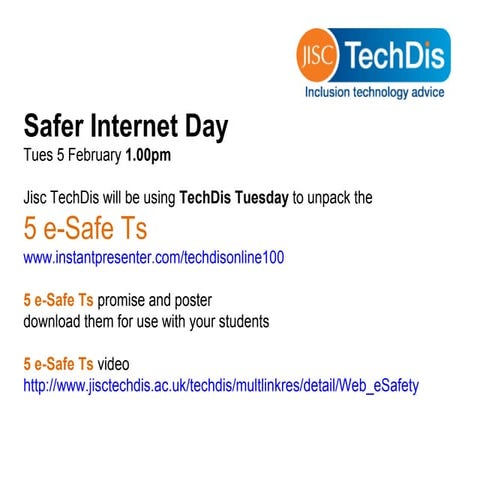 Rscem esafety update 29 jan