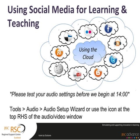 Using Social Software Tools for Learning & Teaching