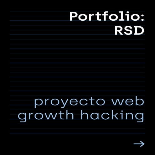Proyecto Renovación Web RSD