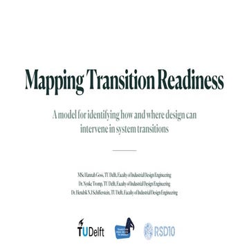 Mapping Transition Readiness