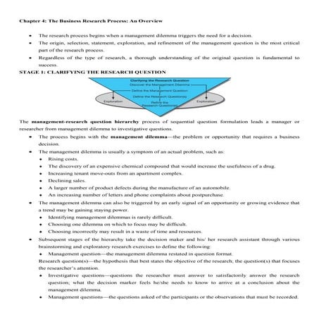 Rsearch process indetail