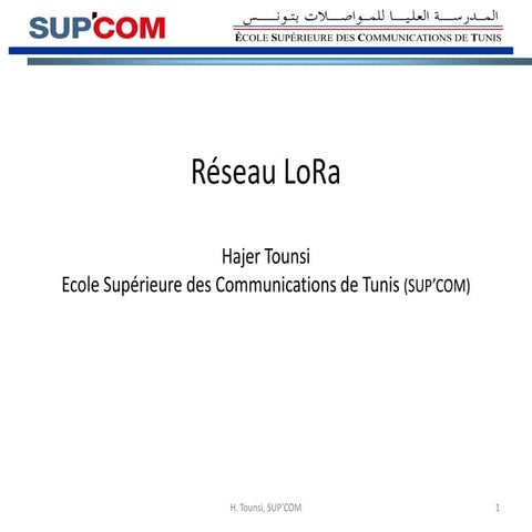 Réseau lora