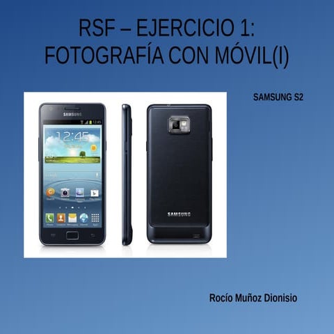 RSF- FOTOGRAFÍA CON MÓVIL (I)