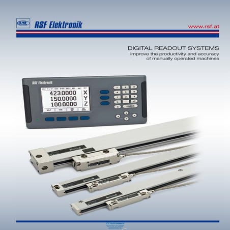 Rsf electronik digital_readouts_systems_catalog
