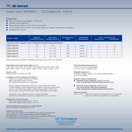 Rsf electronik msa650_specsheet