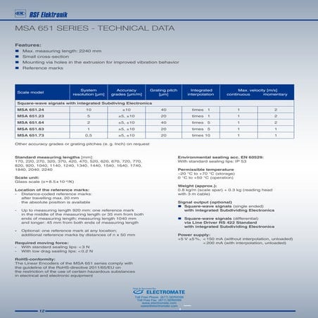 Rsf electronik msa651_specsheet