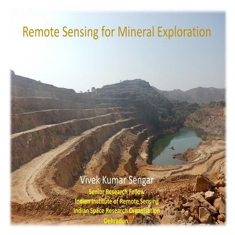 Remote sensing for mineral exploration