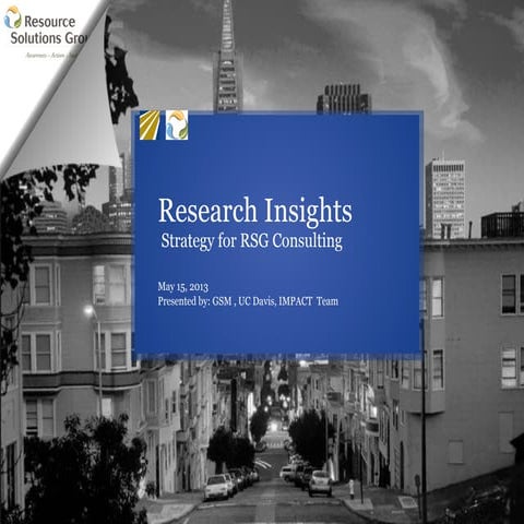 Competitor Analysis for RSG Consulting