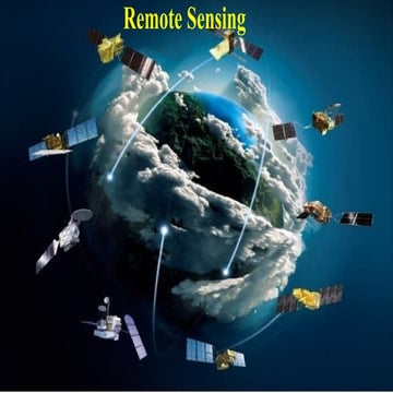 An Introduction to Remote Sensing and Agricultural Applications