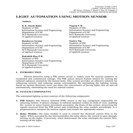Project ECE Light Automation with Motion Sensor.pptx
