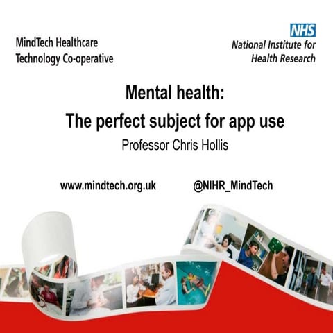 Mental health: the prefect subject for app use