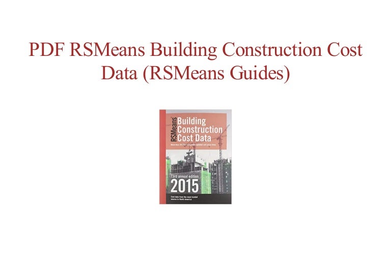 ^^free ebook RSMeans Building Construction Cost Data (RSMeans Guides)