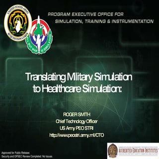 Translating Military Simulation int...
