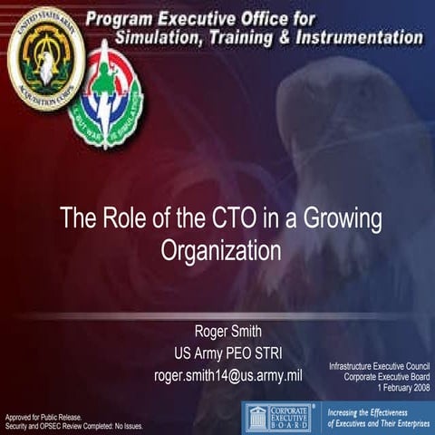 The Role of the CTO in a Growing Organization