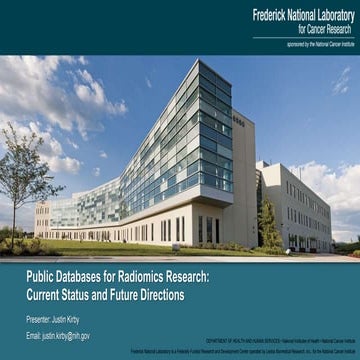 Public Databases for Radiomics Research: Current Status and Future Directions