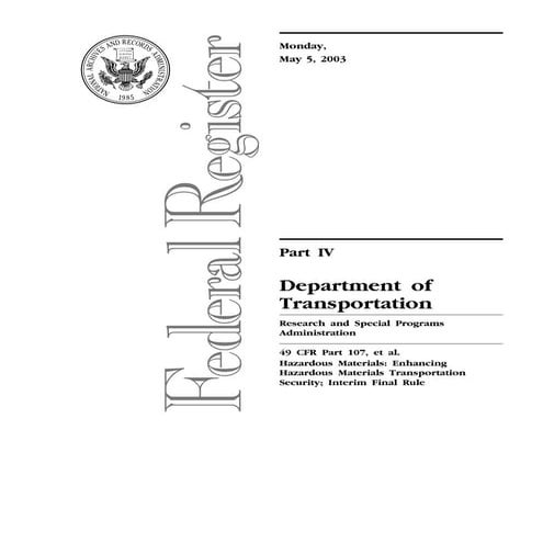 How to Describe a DOT Special Permit or Exemption on a Hazardous ...