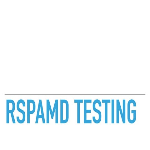Rspamd testing