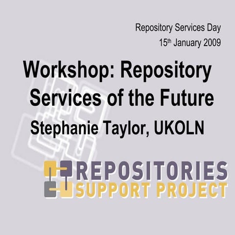 The Future of Repositories (2009)