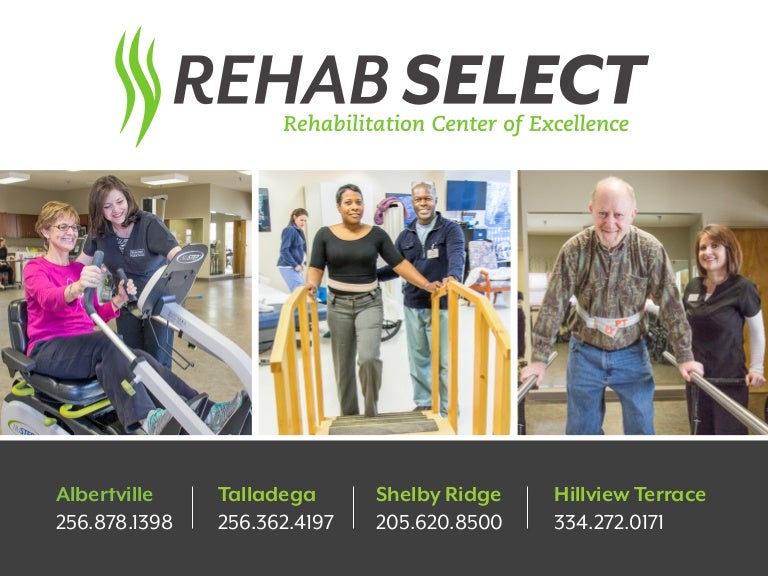 Rehab Select Rehabilitation Centers