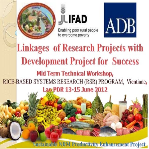 Linkages  of Research Projects with Development Project for  Success 