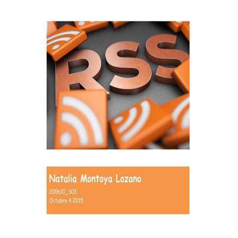 Que es una rss,como funciona y para que se utiliza | PPTX