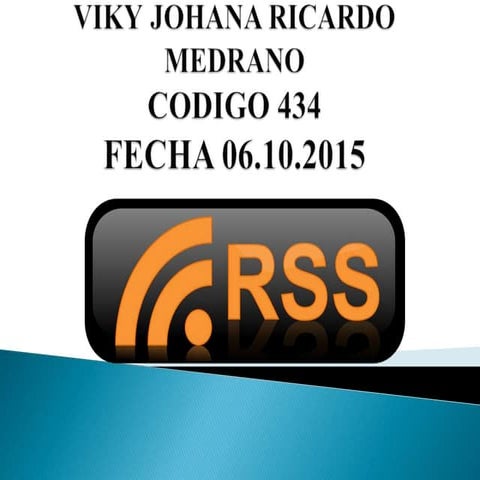 Que es el rss | PPTX