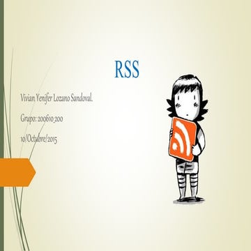 Que es el rss | PPTX