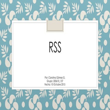 RSS