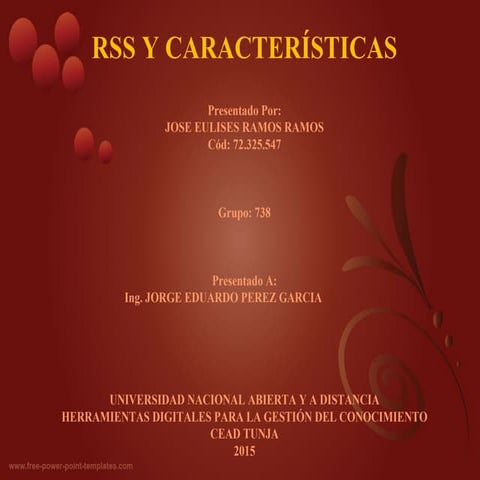 Rss   características
