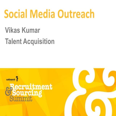 Social Media Outreach Session at RSS 2014