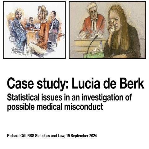 Lucia de Berk and Lucy Letby, a comparison focussing on statistics